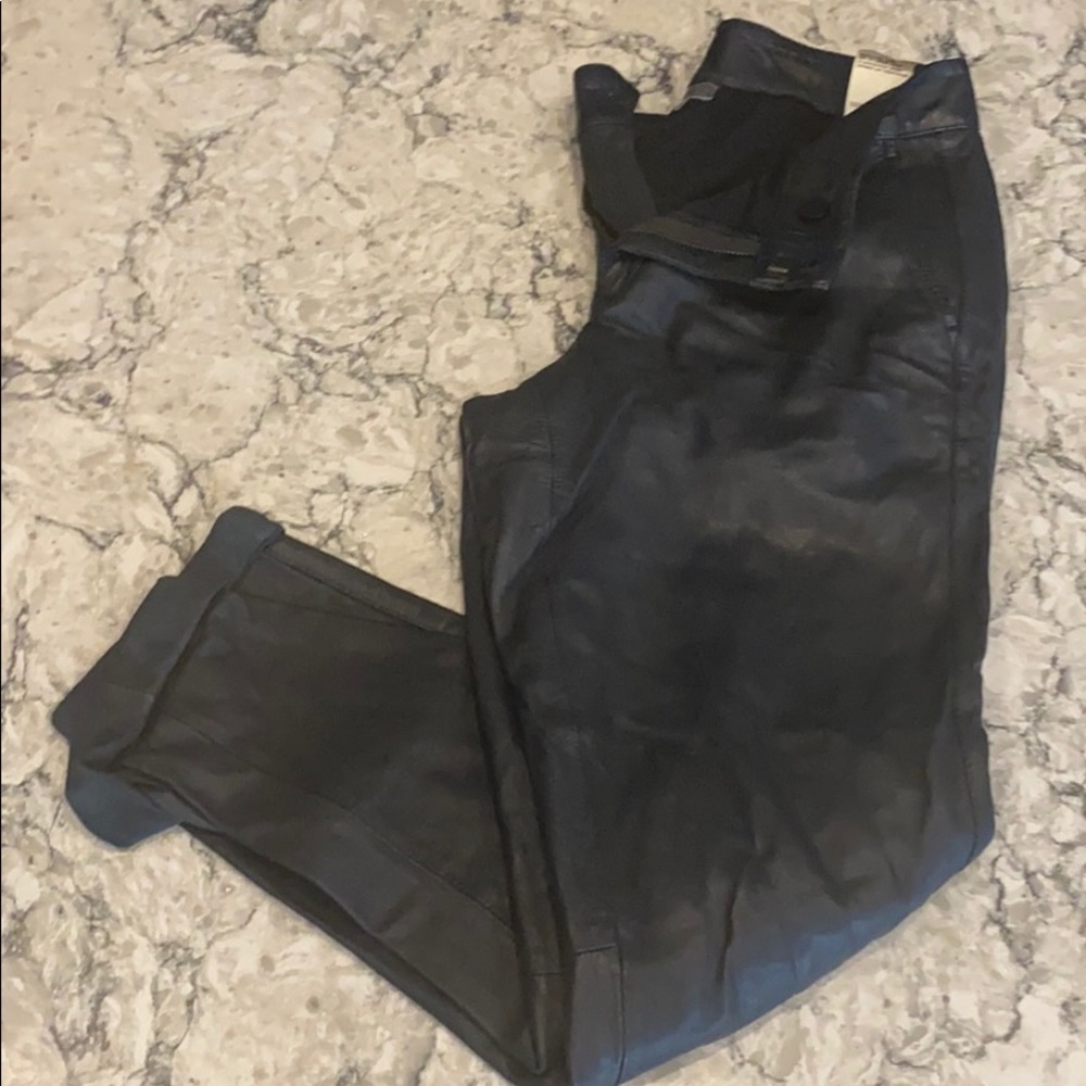 Vince Leather pants with suede inside